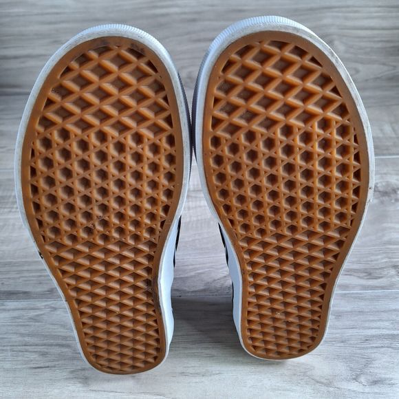 Vans Off The Wall Marvel HULK Slip-On Shoes Checkerboard Hulk Feet Women Sz 7.5 - Picture 10 of 11